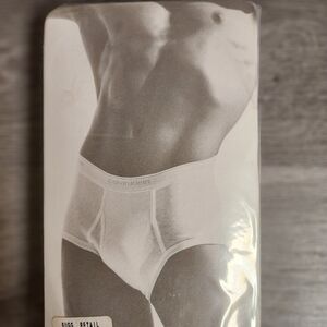 Vintage Calvin‎ Klein Underwear 36 3-Pack Whities Deadstock 90's Unopen